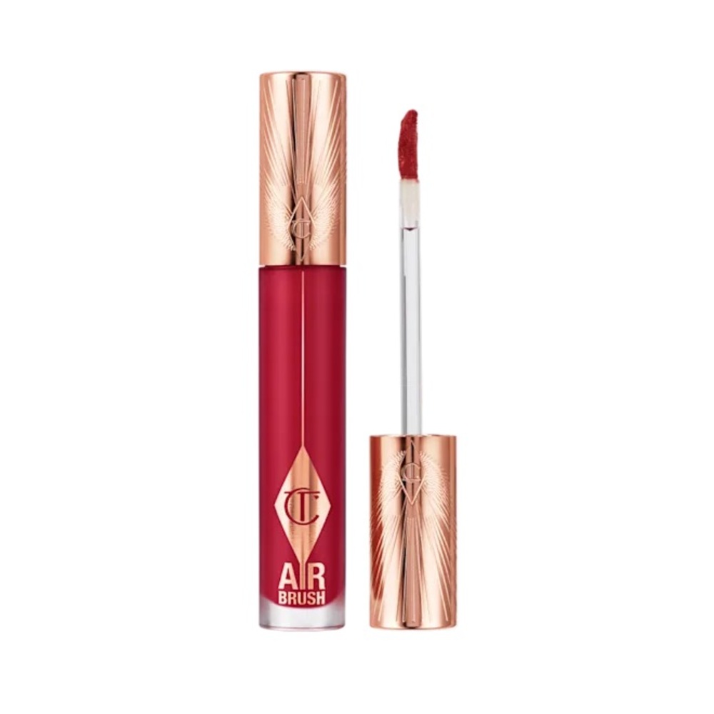Charlotte Tilbury Airbrush Flawless Lip Blur Ruby Blur Liquid Lipstick NIB